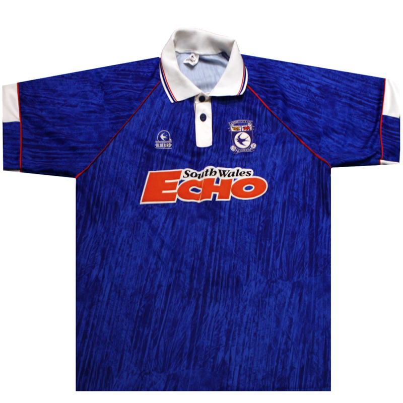 Cardiff City 1992-1993 Home Shirt (Excellent) XL