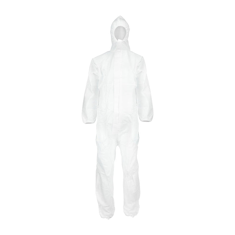 Cat III Type 5/6 Disposable Coverall - White