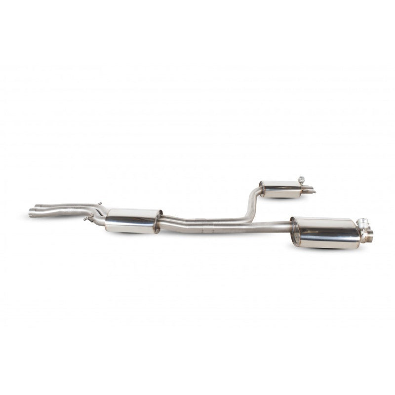 Scorpion Exhausts - RESONATED Exhaust System Inc Valve - Audi RS4 B8 / RS5 8T