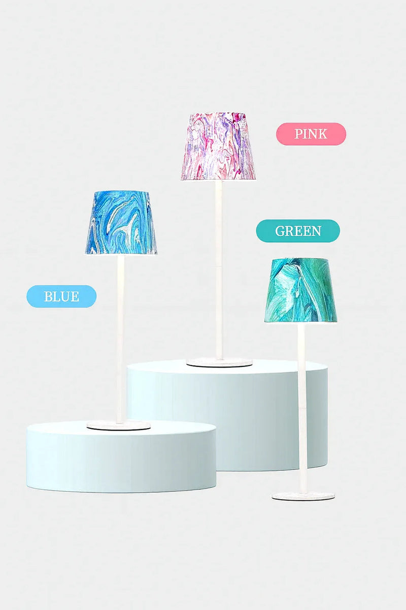 Cordless LED Table Lamp Rechargeable Light IP54 Touch Dimmable Various Colours