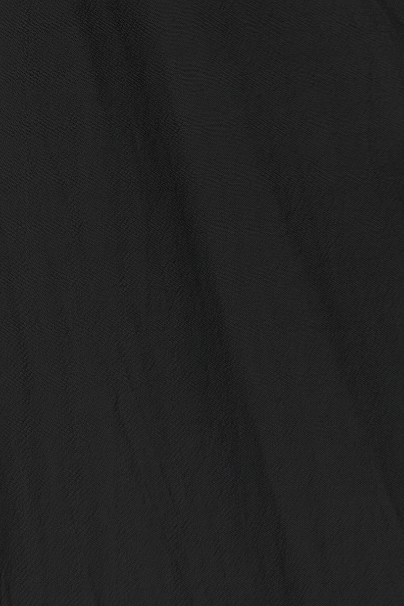 Soumia Jersey Bodice And Recycled Cotton Skirt Midaxi Dress - Black
