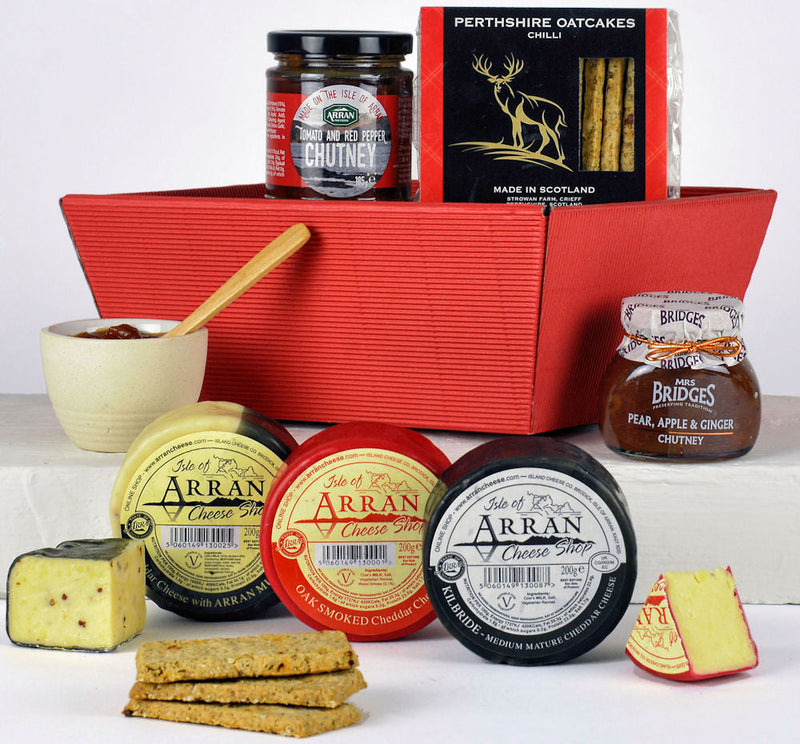 Cheese and Chutney Gift Tray