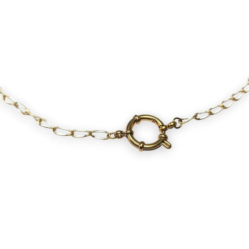 Chelsea Twisted Paperclip Necklace