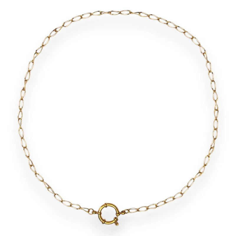 Chelsea Twisted Paperclip Necklace
