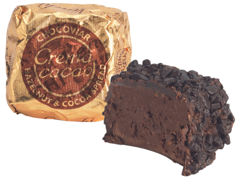 Venchi Chocoviar | Crema Cacao Hazelnut Milk & Dark Chocolate Truffles