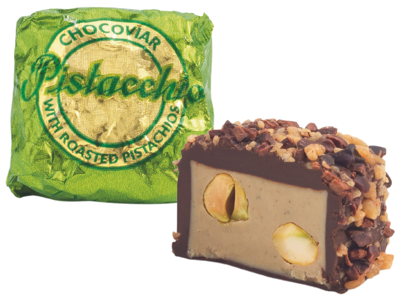 Venchi Chocoviar | Pistachio & Hazelnut Dark Chocolate Truffles
