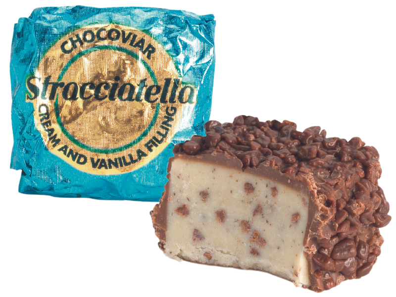 Venchi Chocoviar | Stracciatella Milk & White Chocolate Truffles