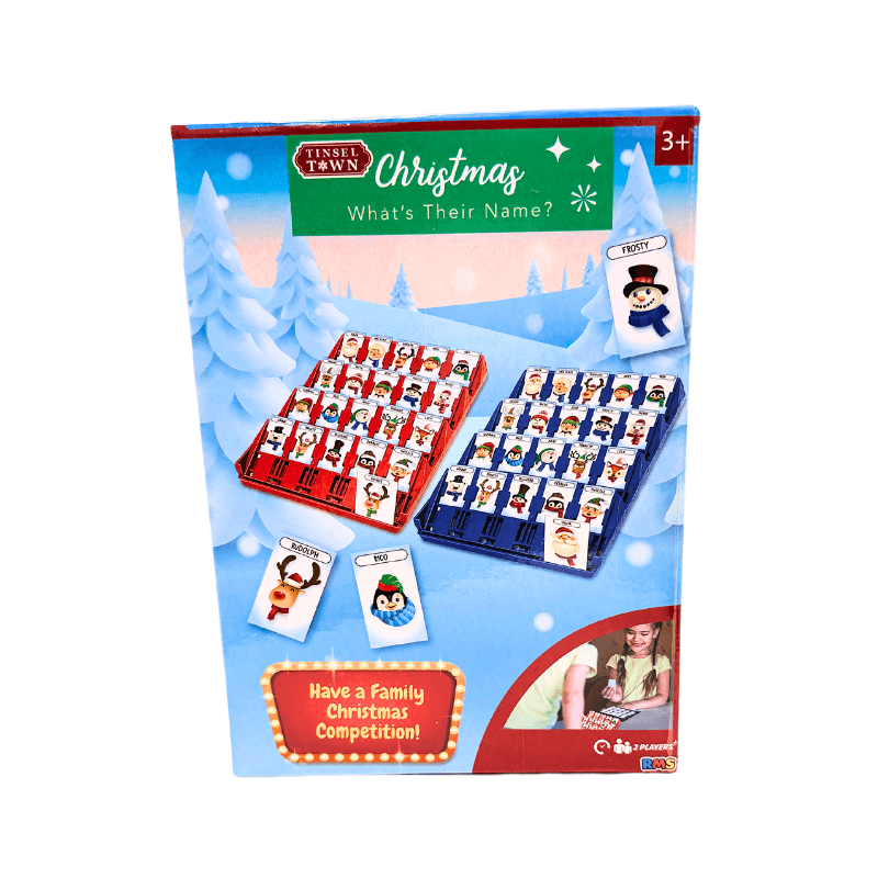 Christmas What's Their Name Family Board Game