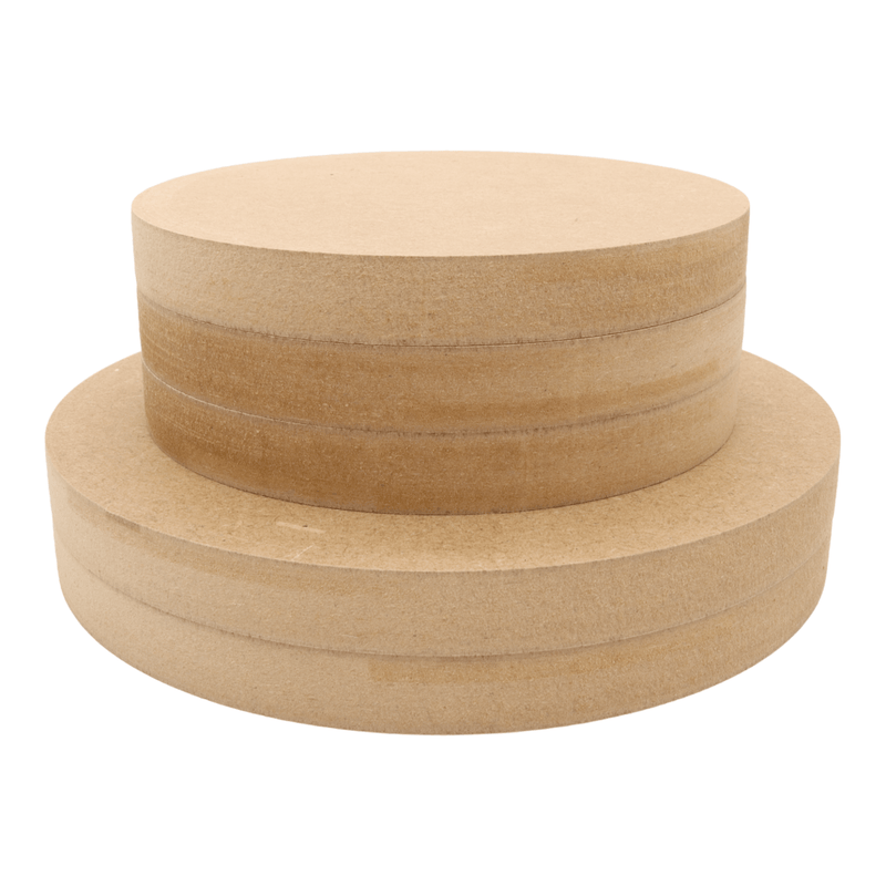 MDF Circle Shape - Square Edge