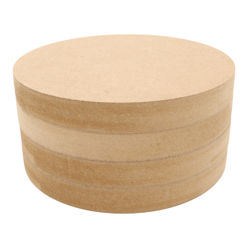MDF Circle Shape - Square Edge