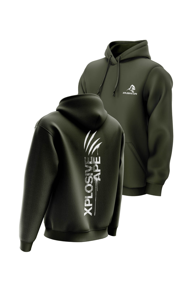 XAPE  Claw Hoodie - Military Green