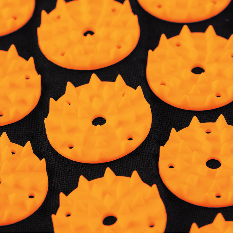 LyfeFocus Acupressure Mat & Pillow (Orange)