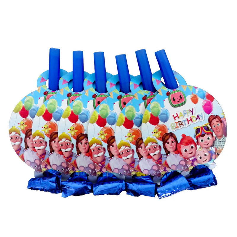Cocomelon Kids Birthday Party Decorations Balloons Cups Plates Baby Shower Gift