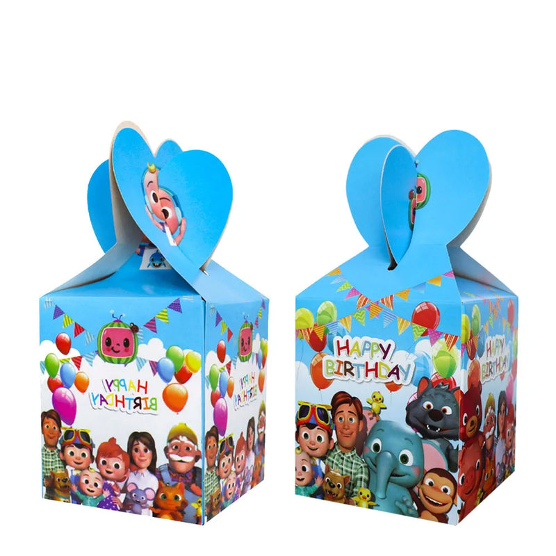 Cocomelon Kids Birthday Party Decorations Balloons Cups Plates Baby Shower Gift