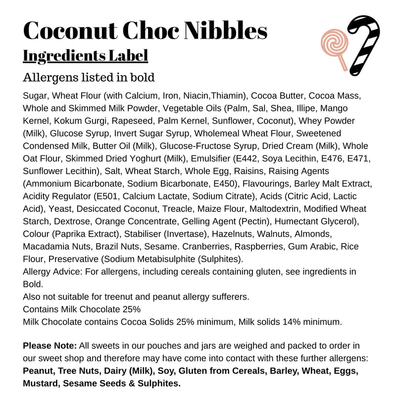 Coconut Choc Nibbles