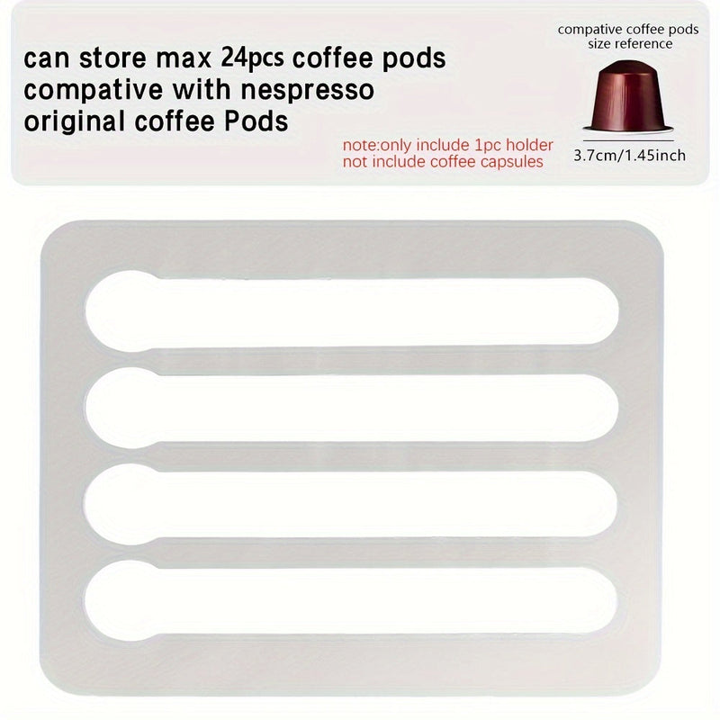 Coffee Capsule Holder Stand - Pod Storage Rack for 24/40 Capsules