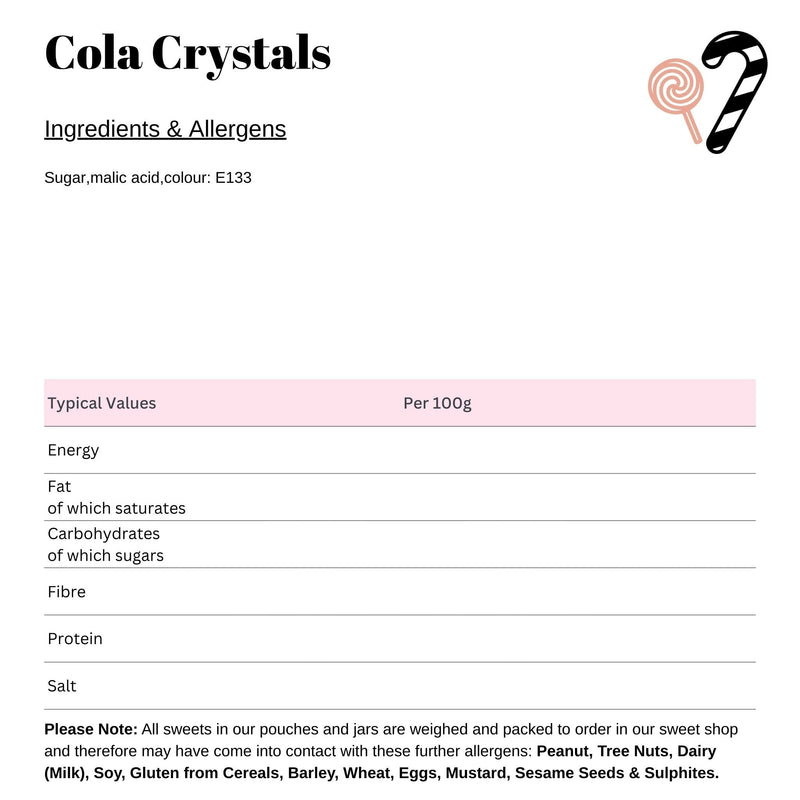 Cola Crystals