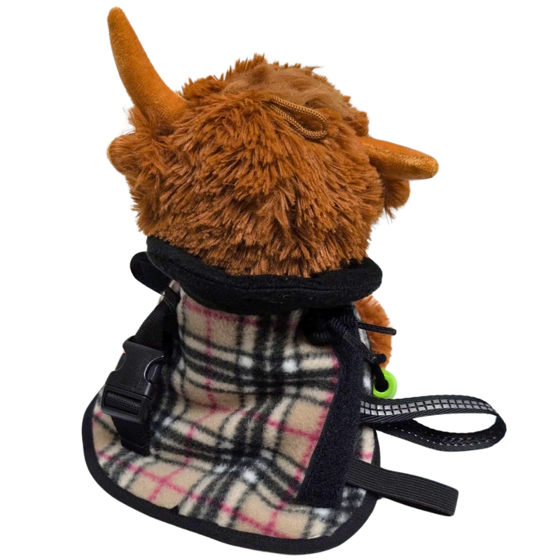 Feely Fred Plush Highland Cow