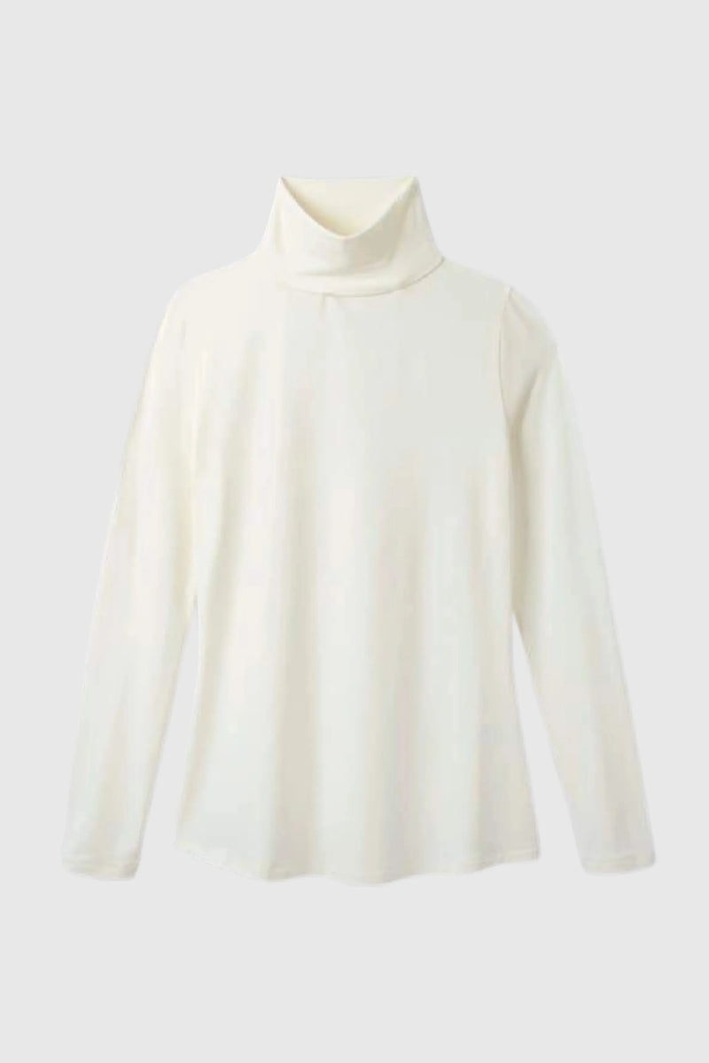 Roll Neck Micro Modal Top