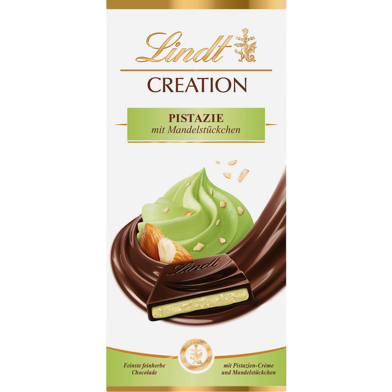 Lindt Creation | Pistachio Delight Dark Chocolate 150g Bar