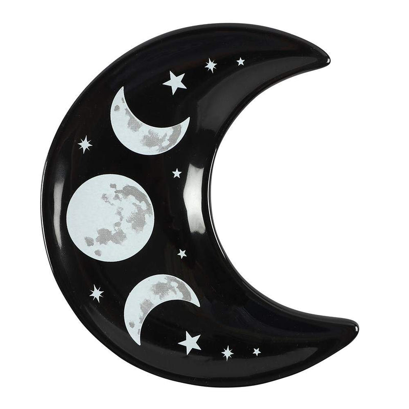 Gothic Gifts Crescent Moon Trinket Dish