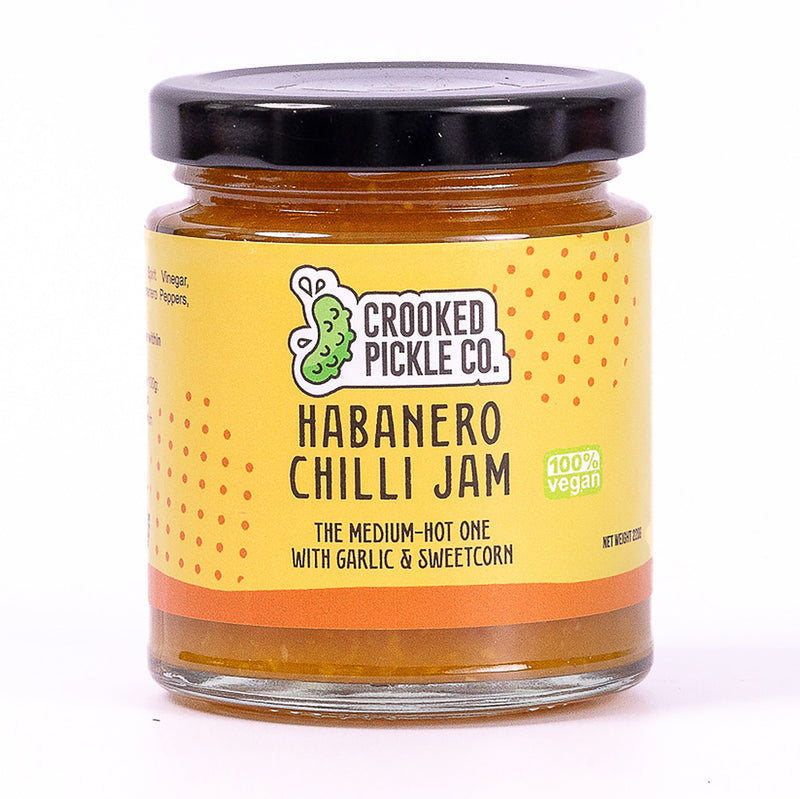 Habanero Chilli Jam – with Sweetcorn & Yellow Pepper (210g)