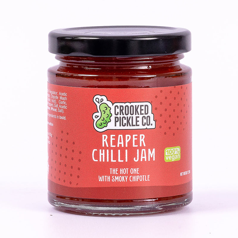 Reaper Chilli Jam – Intense Heat with Chipotle & Soy (210g)