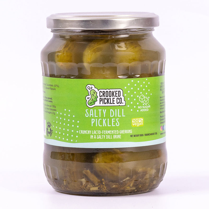 Salty Dill Pickles – Traditional Deli-Style Gherkins (380g)