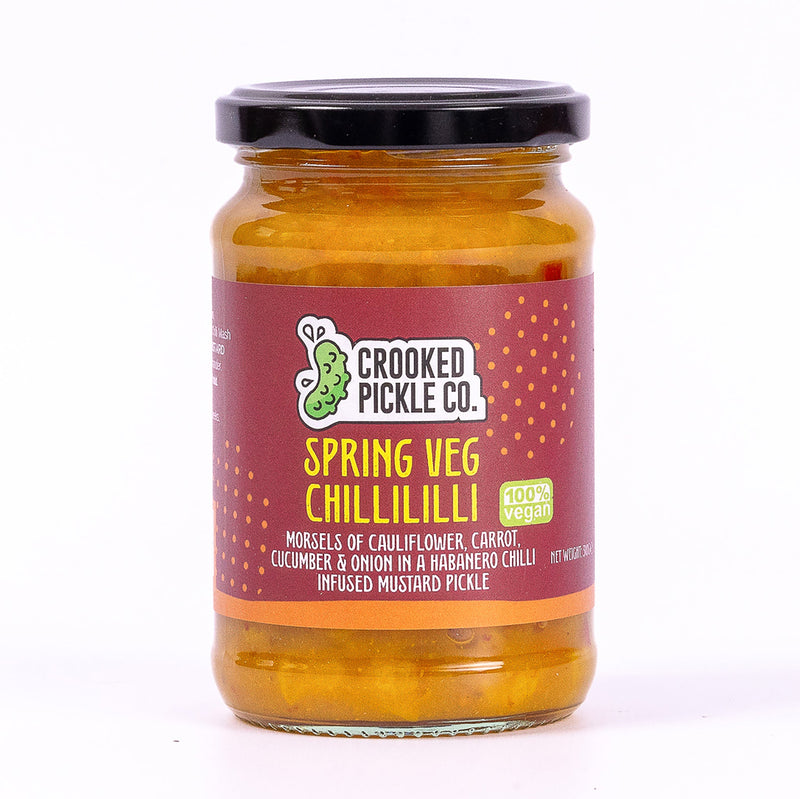 Spring Veg Chillililli: The Fiery Habanero Piccalilli