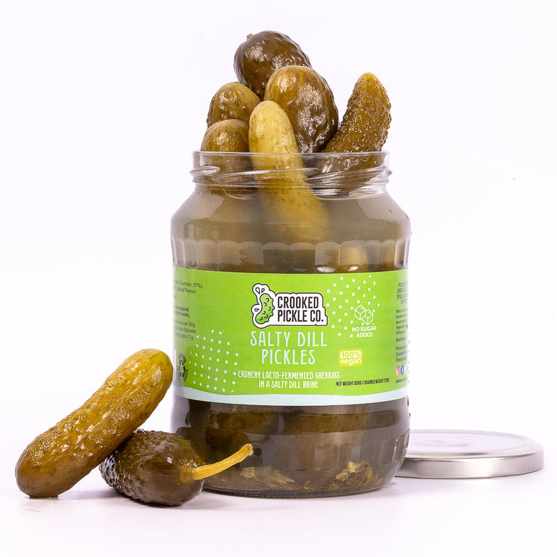 Salty Dill Pickles – Traditional Deli-Style Gherkins (380g)