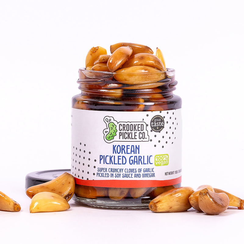 Korean Pickled Garlic – 185g (Great Taste Award Winner)