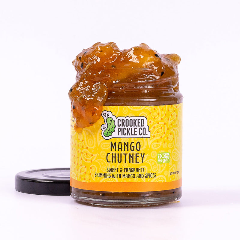 Mango Chutney – 45% Fruit with Whole Aromatics (220g)
