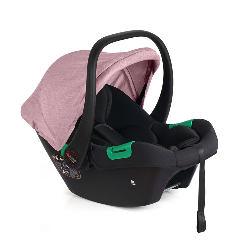 For Your Little One Cruise 3 In 1 Travel System With Car Seat - Blush Rose (Free Cupholder And Seat Liner Included!)