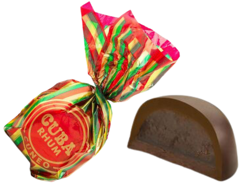 Venchi | Rum Liqueur Dark Chocolates | 18g | Vegan