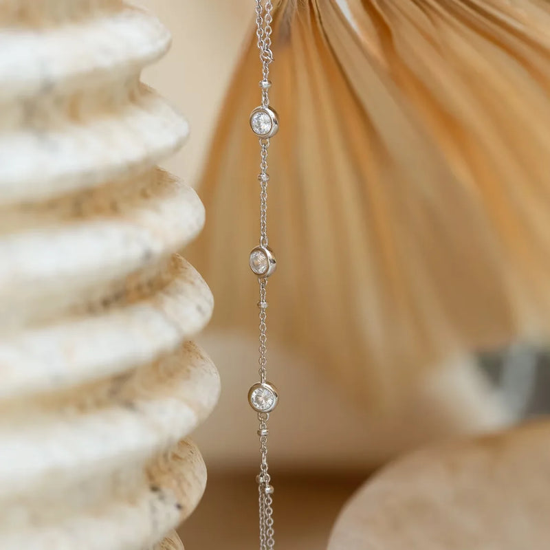 Cubic Zirconia Slave Bracelet