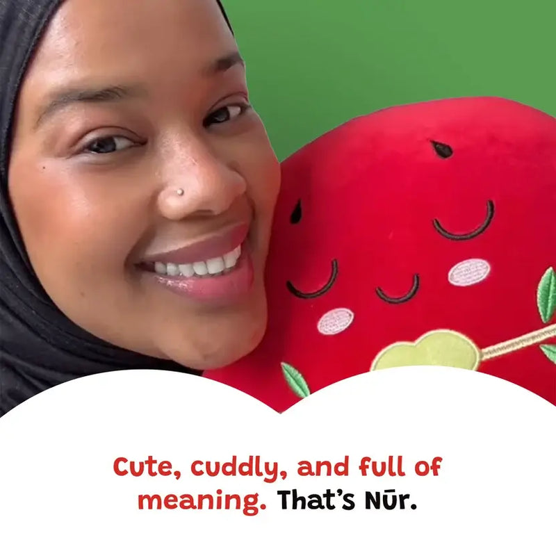 Nūr Watermelon Plushie | Islamic Toys for Kids (30cm)