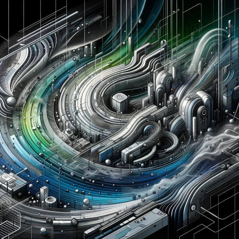 Cybernetic Vista Canvas