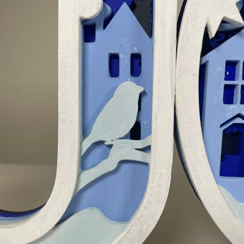 Joy Sign - Handmade Ornament