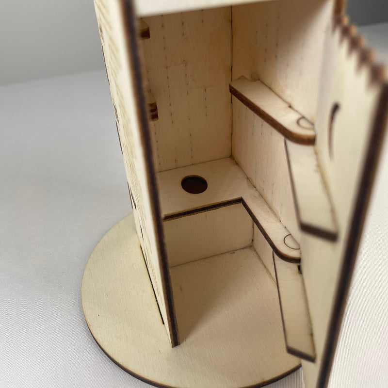 Outhouse Toilet - Ready-Made Memo Holder