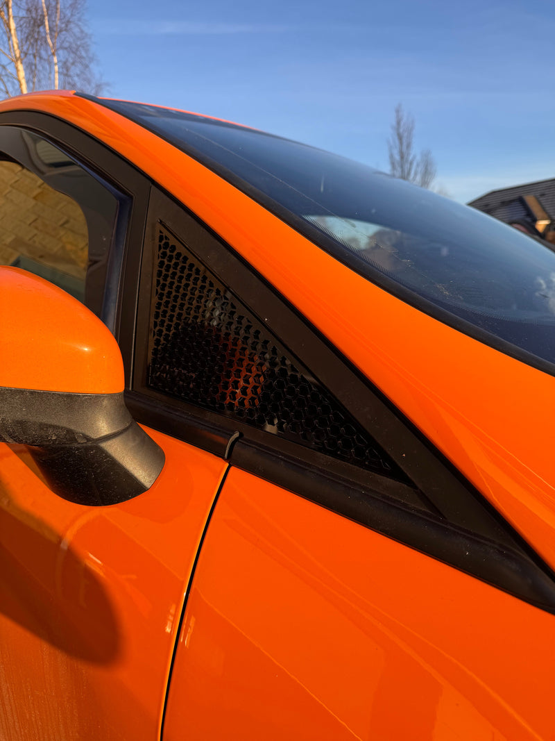 MK8 / MK8.5 Ford Fiesta Front Quarter Window Panels - Ford Performance Hex