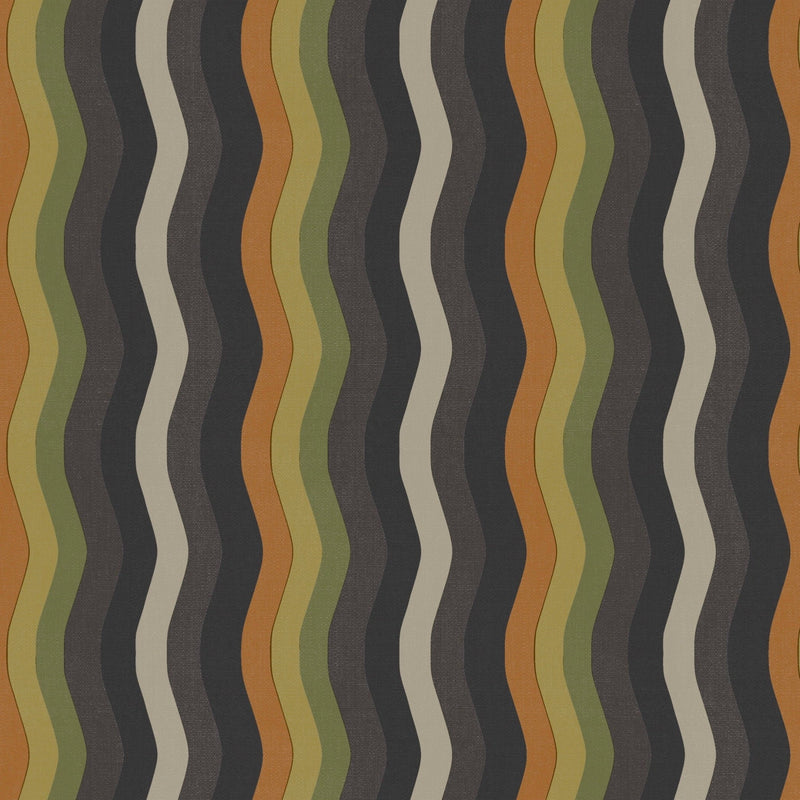 Wavy Stripe Wallpaper
