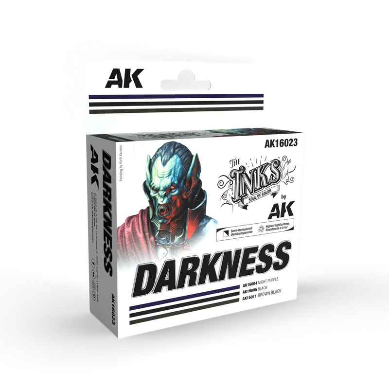 AK Interactive - The Inks - Darkness AK16023