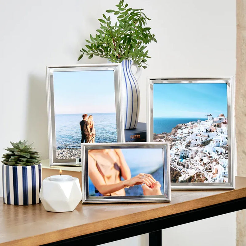Kenro Designa Style Photo Frame 7x5 - Silver Plated