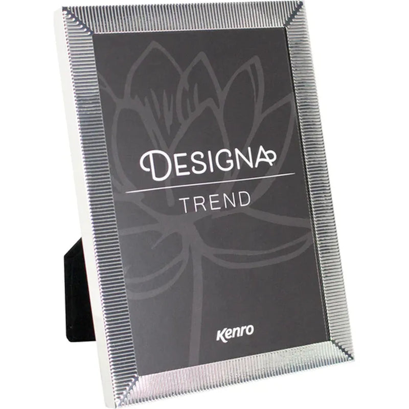 Kenro Designa Trend Photo Frame 8x6  - Silver Plated