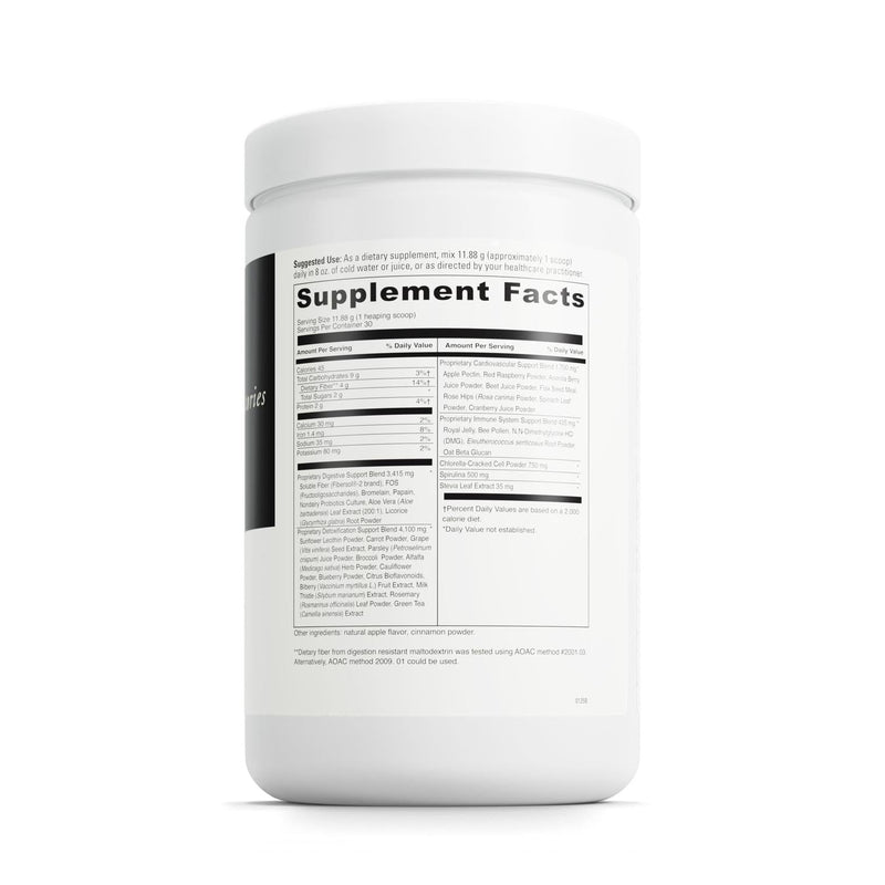 DAVINCI Labs Spectra Greens Detoxifier – Probiotic Supplement for Digestive, Immune & Heart Health | 30 Servings (356.25 g)