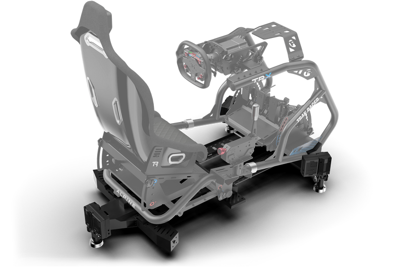 Motion System with 3 motors/actuators and Motion Sim Base