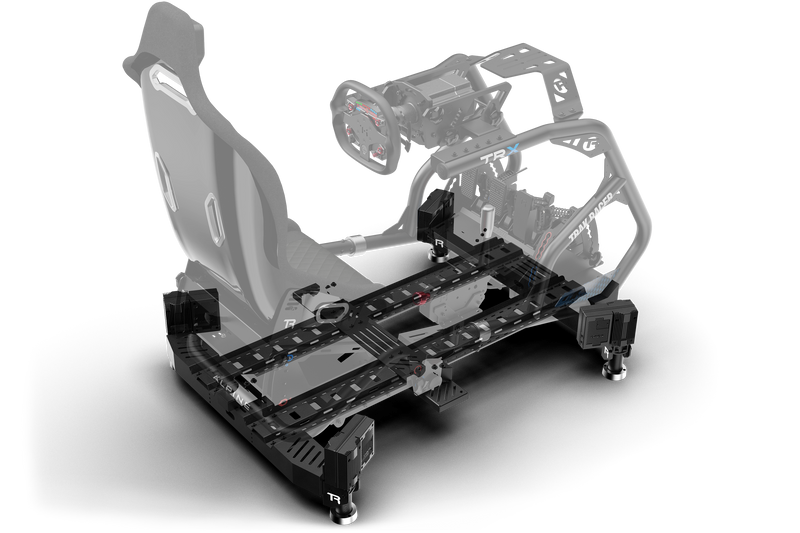 Motion System with 4 motors/actuators and Motion Sim Base
