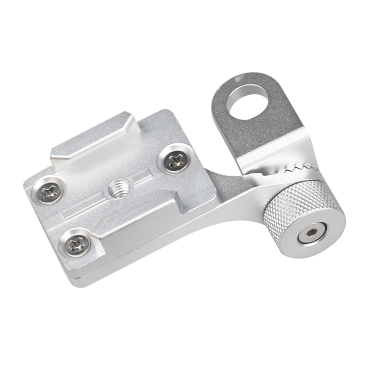 Motorcycle Rearview Mirror CNC Aluminum Alloy Stent Fixed Bracket Holder for GoPro, Insta360, DJI and Other Action Cameras