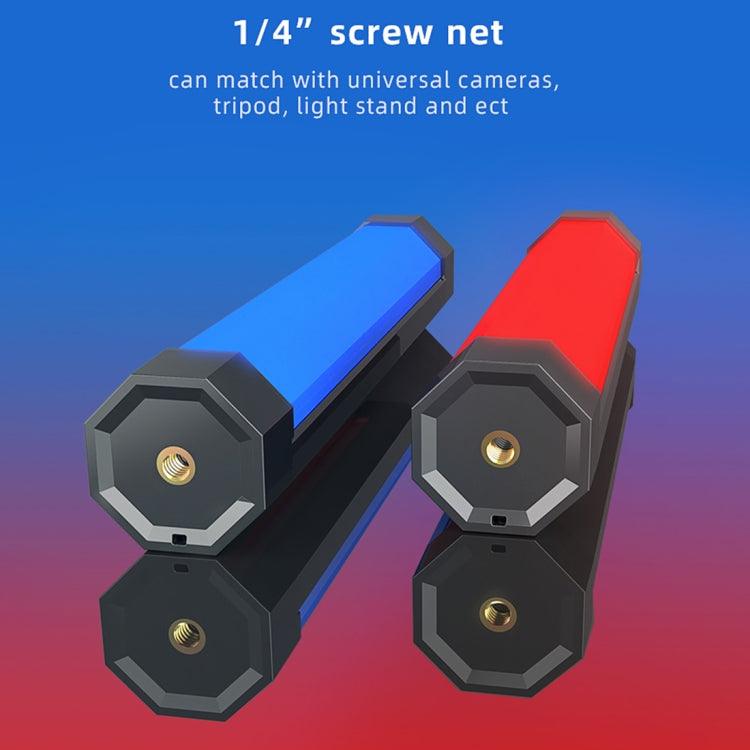 LUXCeO RGB Colorful Photo LED Stick Video Light APP Control Adjustable Color Temperature Waterproof Handheld LED Fill Light with Remote Control, P200 RGB