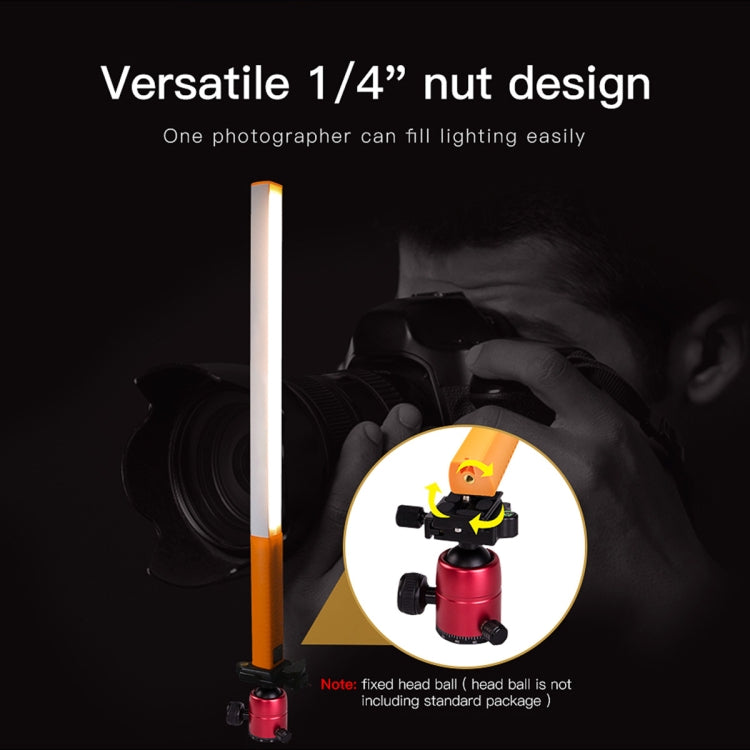 LUXCeO Q508D Dual Color Temperature Photo LED Stick Video Light Handheld LED Fill Light Flash Lighting Lamp, Q508D